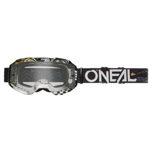 Produktbild: O'NEAL B-10 Goggle ATTACK V.24 black/white - clear