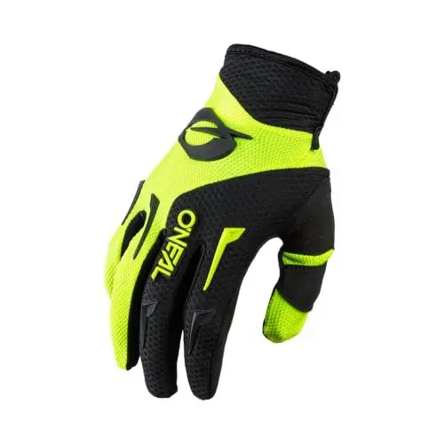 Produktbild: O'NEAL | Fahrrad- & Motocross-Handschuhe | MX MTB DH FR Downhill Freeride | Langlebige, Flexible Materialien, belüftete Handinnenfäche | Element Glove | Herren | Schwarz Neon-Gelb | Größe XXL