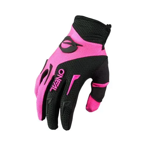 Produktbild: O'NEAL | Fahrrad- & Motocross-Handschuhe | MX MTB DH FR Downhill Freeride | Langlebige, Flexible Materialien, belüftete Handinnenfäche | Women's Element Glove | Damen | Schwarz Pink | Größe XL