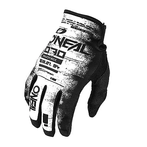 Produktbild: O'NEAL | Fahrrad- & Motocross-Handschuhe | MX MTB FR Downhill | Passform, Luftdurchlässiges Material | Mayhem Glove SCARZ V.24 | Erwachsene | Schwarz Weiß | Größe L
