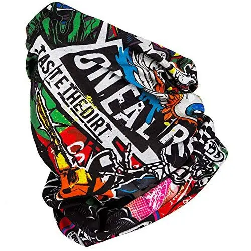 Produktbild: O‘NEAL | Halstuch Schlauch-Schal | Mountainbike Motocross Motorrad | Ungesäumt, Bequemes Material, elastischer Stoff | Neckwarmer Crank | Unisex | Schwarz Multi | Einheitsgröße