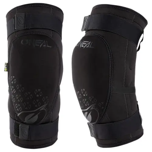 Produktbild: O'NEAL | Knieprotektor | BMX Mountainbike Downhill | IPX®- Aufprallschutz aus Polyurethan, Leichte Konstruktion, Abriebfestes Material | Dirt Knee Guard V.23 | Erwachsene | Schwarz | Größe M