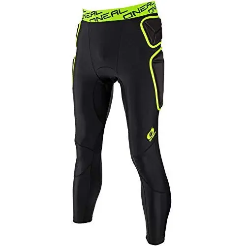 Produktbild: O'NEAL | Motocross-Hosen | BMX Downhill Enduro | Hochdichter Eva für den Schutz von Hüfte, Elastische Overlock-Nähte, Ergonomisch Polster | Trail Pants | Erwachsene | Schwarz Lime | Größe S