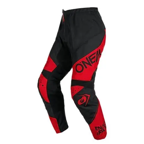 Produktbild: O'NEAL ELEMENT Hose RACEWEAR Schwarz/Rot/Größe 28