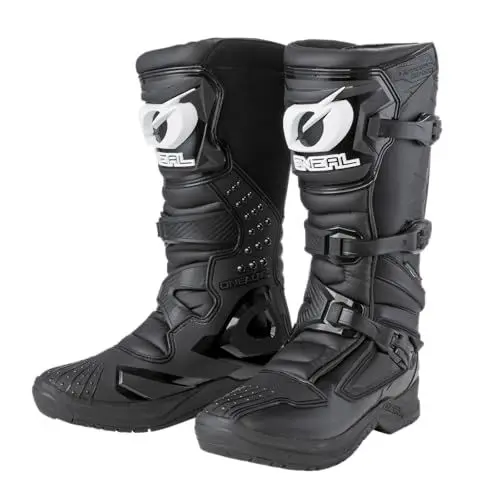 Produktbild: O'NEAL | Motocross-Stiefel | Motorrad Enduro | Innerer Knöchel-, Fuß, und Schaltzonenschutz, Perforiertes Innenfutter, hochwertiger Mikrofaser | Boots RSX | Erwachsene | Schwarz | Größe 48