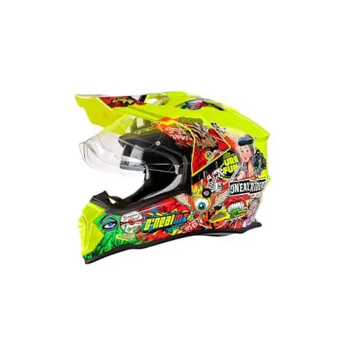 Produktbild: O'NEAL | Motorradhelm | Enduro Adventure Street | Ventilationsöffnungen für maximalen Luftstrom und Kühlung, integrierte Sonnenblende | Sierra Helmet Crank V.22 | Erwachsene | Multi | S