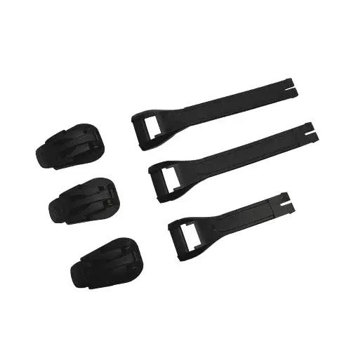 Produktbild: O'NEAL | Motorradstiefel | Motocross Enduro | Bestehend aus Schnallen mit Kunststoffeinsätzen und Schnallenbänder | RSX Boot Full Buckle Strap Kit | Erwachsene | Schwarz