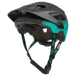 Produktbild: O'NEAL | Mountainbike-Helm | Enduro All-Mountain | Belüftungsöffnungen zur Kühlung, Polster waschbar, Robustes ABS | Helmet Defender Grill V.22 | Erwachsene | Schwarz Grün | Größe XS-M