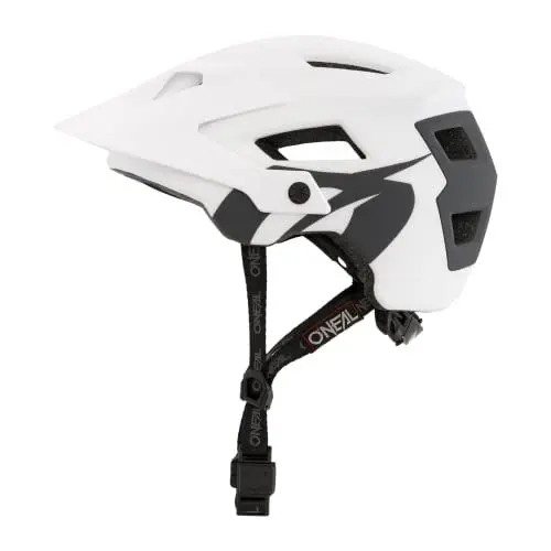 Produktbild: O'NEAL | Mountainbike-Helm | Enduro All-Mountain | Belüftungsöffnungen zur Kühlung, Polster waschbar, Robustes ABS | Helmet Defender Solid | Erwachsene | Weiß Grau | Größe L XL