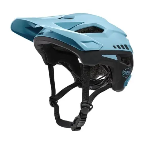Produktbild: O'NEAL | Mountainbike-Helm | MTB All-Mountain | Verschmolzene innere EPS & Außenschale für bessere Langlebigkeit | TRAILFINDER Helmet Split | Erwachsene | Eisblau/Schwarz | S/M (54-58 cm)