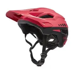 Produktbild: O'NEAL | Mountainbike-Helm | MTB All-Mountain | Verschmolzene innere EPS & Außenschale für bessere Langlebigkeit | TRAILFINDER Helmet Split | Erwachsene | Rot/Schwarz | S/M (54-58 cm)