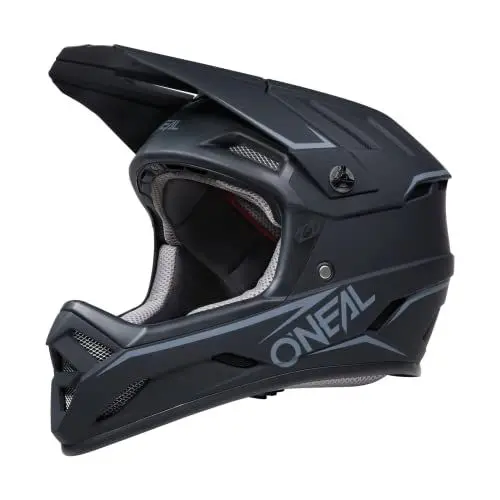 Produktbild: O'NEAL | Mountainbike-Helm | MTB Downhill | Nach Robustes ABS, Ventilationsöffnungen für Luftstrom & Kühlung, ABS Außenschale | Backflip Helmet Solid | Erwachsene | Schwarz | Größe M