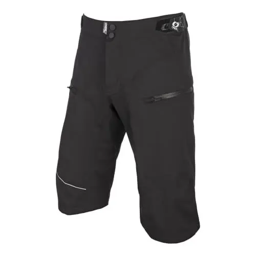 Produktbild: O'NEAL | Mountainbike-Hose | MTB Mountainbike DH Downhill FR Freeride | Wasserdichtes Material, Polyester, Seitentasche mit Reißverschluss | Mud WP Shorts | Erwachsene | Schwarz | Größe 28/44