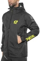 Produktbild: O'NEAL | Mountainbike-Jacke | MTB Mountainbike DH Downhill FR Freeride | Wasserdicht, Unterarmbelüftung, Soft-Touch-Material | Tsunami Rain Jacket | Erwachsene | Schwarz | Größe L