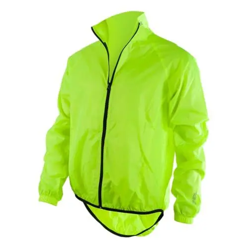 Produktbild: O'NEAL | Mountainbike-Regenjacke | Mountainbike MTB Downhill BMX | Wasserabweisend & atmungsaktiv, Elastische Bündchen, Reflektierender Print | Breeze Rain Jacket | Erwachsene | Neon-Gelb | Größe S