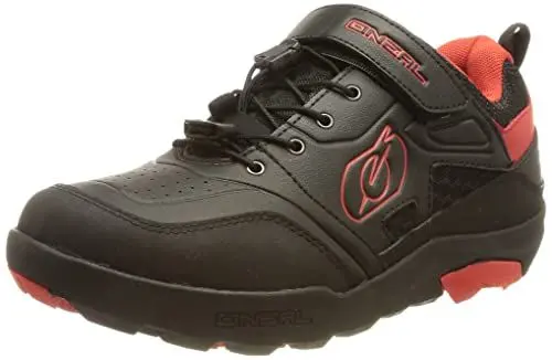 Produktbild: O'NEAL Traverse Flat Mountainbike Schuhe Vegan I MTB Downhill Freeride | Hoher Grip, perfekte Passform I MTB Schuhe Herren & Damen mit Mesh Belüftung I Schwarz I Größe 41