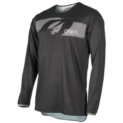 Produktbild: O'NEAL | Mountainbike-Trikot | MTB Mountainbike DH Downhill FR Freeride | Atmungsaktives Material, maximale Bewegungsfreiheit | Element FR Jersey Hybrid V.24 | Erwachsene | Schwarz | Größe XXL