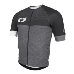 Produktbild: O´Neal Mountainbike Trikot Aerial Jersey Split V.23 I Fahrradshirt Herren & Damen I MX DH FR MTB Trikot I Superleichtes Jersey mit viel Bewegungsfreiheit | Schwarz Grau | Größe M