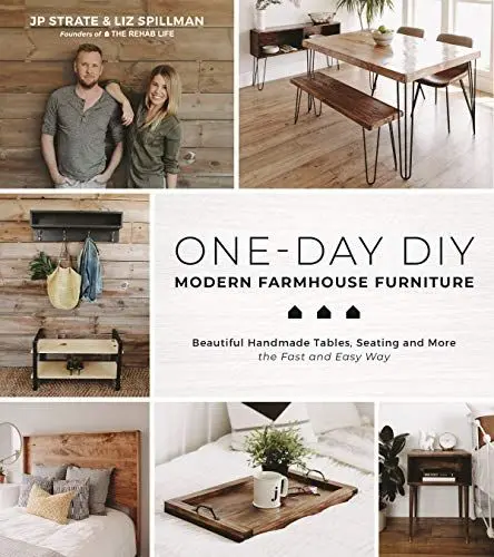 Produktbild: One-day Diy: Modern Farmhouse Furniture: Beautiful Handmade Tables, Seating and More the Fast and Easy Way