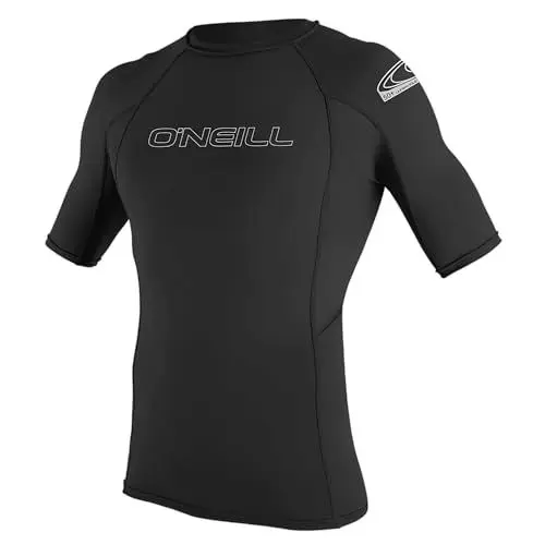 Produktbild: O'NEILL Herren Uv Schutz Basic Skins S/S Crew Rash Vest, Black, XS