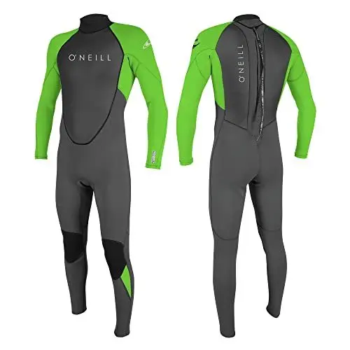 Produktbild: O'Neill Herren Reactor-2 3/2 Back Zip Full Wetsuit, Graph/Dayglo, XXXL