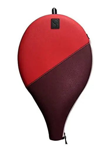 Produktbild: OneJoy Tennisschläger-Kopfabdeckung, Tennistasche, Einzelschlägerüberzug, wasserdichte Tennisabdeckung Hülle, AJ30-355, 51 cm x 31 cm