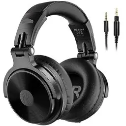 Produktbild: OneOdio Bluetooth Kopfhörer Over Ear,110 Std Spielzeit Kopfhörer Kabellos Bluetooth, HiFi Stereo, Eingebautes Mikrofon, Faltbares Wireless Headphones mit 50mm Treiber für Handy/Laptops/PC,Schwarz