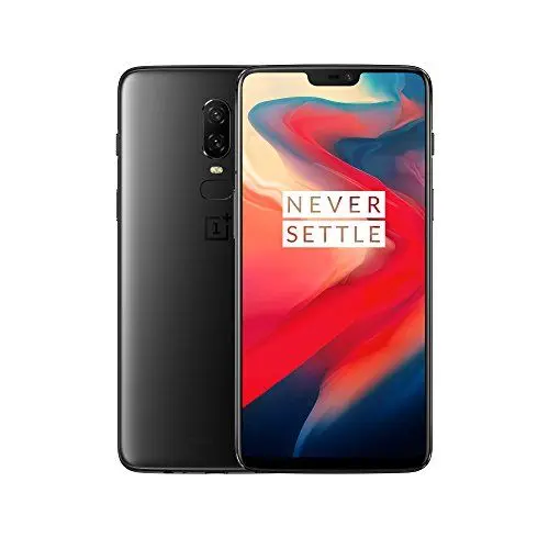 Produktbild: OnePlus 6 Smartphone (15,95 cm (6,28 Zoll) 19:9 Touch-Display, 128 GB interner Speicher, Android 8.1 Oreo / Oxygen OS 5.1), Midnight Black