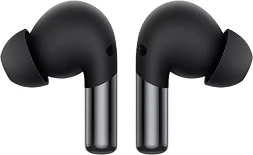 Produktbild: OnePlus Buds Pro 2 — Kabellose Ohrhörer mit bis zu 39 Stunden Akkulaufzeit, intelligenter adaptiver Geräuschminimierung und räumlichem Audio — Obsidian Black
