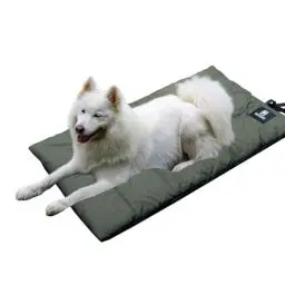 Produktbild: OneTigris Hundedecke 110 x 68cm Waschbares, Hundematte Komfort und Weiches Wasserdichtes Hundebett, Hundekissen für Reise Camping Outdoor - Olive Drab