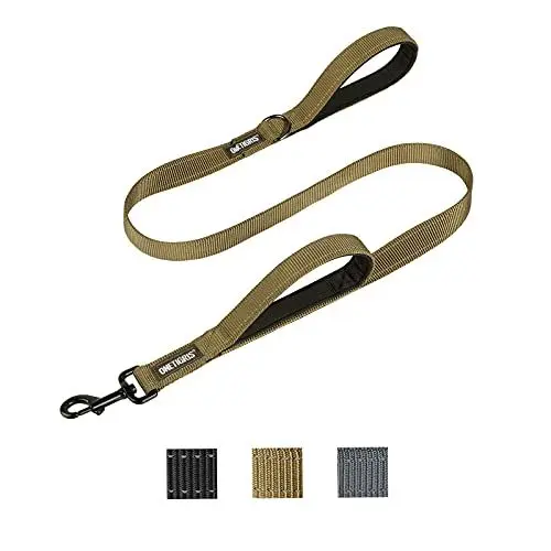 Produktbild: OneTigris doppel-Hundeleine mit reflektierenden Streifen S(122cm)