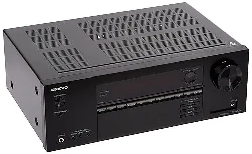 Produktbild: Onkyo TX-SR494DAB 7.2-Kanal AV Receiver (Bluetooth, DTS:X, Hi-Res, Dolby Atmos, DAB+), Schwarz