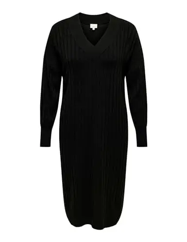Produktbild: ONLY Carnew Tessa L/S Midi V Dress Noos KNT
