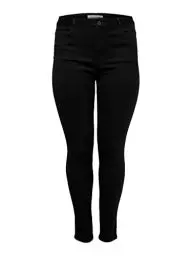 Produktbild: ONLY Carmakoma NOS Damen CAREMMY Faux Leather Biker NOOS Jacke, Schwarz (Black Black), 52