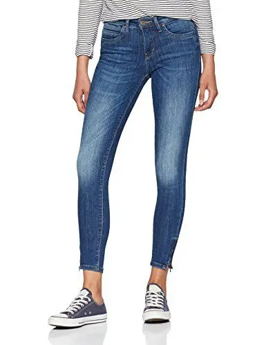 Produktbild: ONLY Damen Onlkendell Reg Ank Jns Cre178067 Noos Skinny Jeans, Medium Blue Denim, 26W / 32L EU