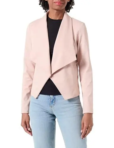 Produktbild: ONLY Damen Blazer Onllilia L/S Short Mel Blazer Cc TLR, Rose Smoke/Detail:Melange, 36