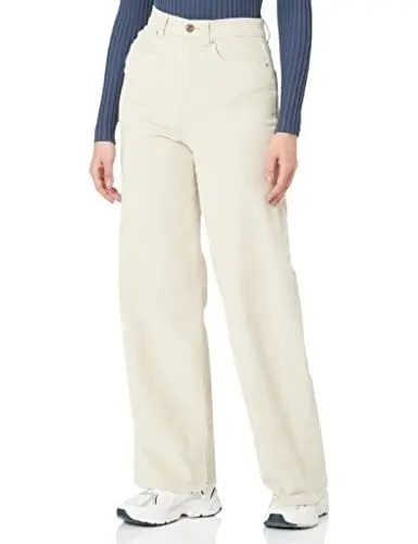Produktbild: ONLY Damen Cordhose ONLHOPE GLOBAL EX Relaxed Fit - Beige 34 36 38 40 42 Cotton, Größe:40W / 32L, Farbe:Oatmeal 15263179