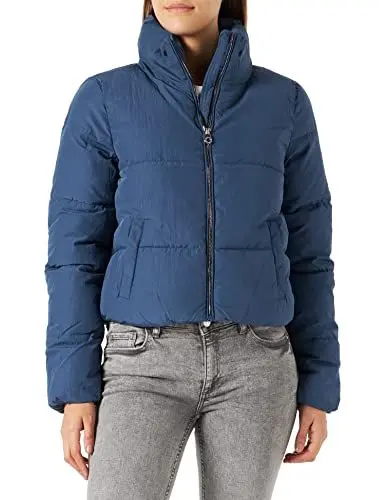 Produktbild: ONLY Damen ONLDOLLY Short Puffer OTW NOOS Quilted Jacket, Dark Denim,M
