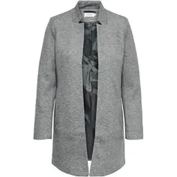 Produktbild: ONLY Damen Jacke Coatigan Soho 15149366 Light Grey Melange XS