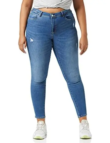 Produktbild: ONLY Damen Jeans 15219241 Medium Blue Denim S-30