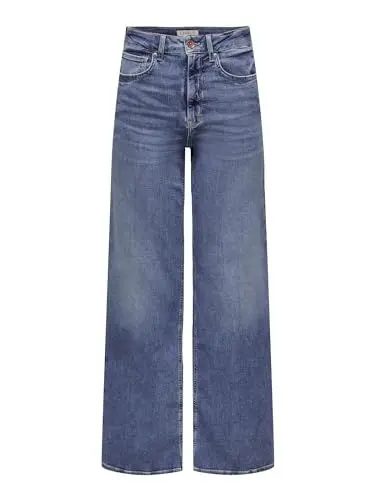 Produktbild: ONLY Damen Jeans 15282980 Medium Blue Denim M-30