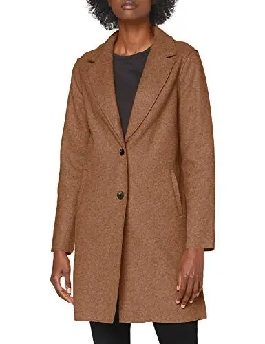 Produktbild: ONLY Damen Kurzmantel Carrie Bonded 15213300 Woodsmoke Melange XS