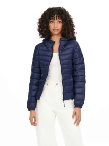 Produktbild: ONLY Damen Onltahoe Hood OTW Noos Jacket, Maritime Blue, M EU