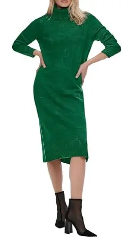 Produktbild: ONLBRANDIE L/S ROLL Neck Dress KNT NOOS