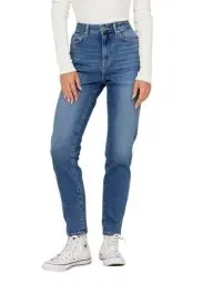 Produktbild: ONLY Damen ONLEMILY Stretch HW ST AK DNM CRO571NOOS Hose, Medium Blue Denim, 30/34