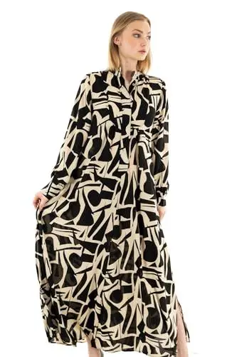 Produktbild: ONLHELENA Life L/S Maxi Dress PTM