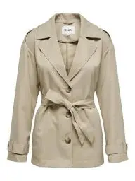 Produktbild: ONLY Damen ONLLINE Short OTW NOOS Trenchcoat, Humus, XL
