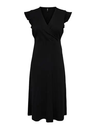 Produktbild: ONLMAY Life S/L WRAP MIDI Dress JRS