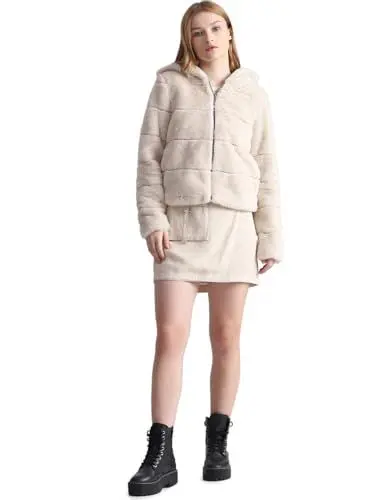 Produktbild: ONLNEWCHRIS FUR Hooded Jacket CC OTW