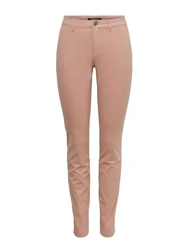 Produktbild: ONLY Damen Onlpoptrash Life Easy Col Pant PNT Noos Trousers 15115847, Rose Dawn,46W / 34L